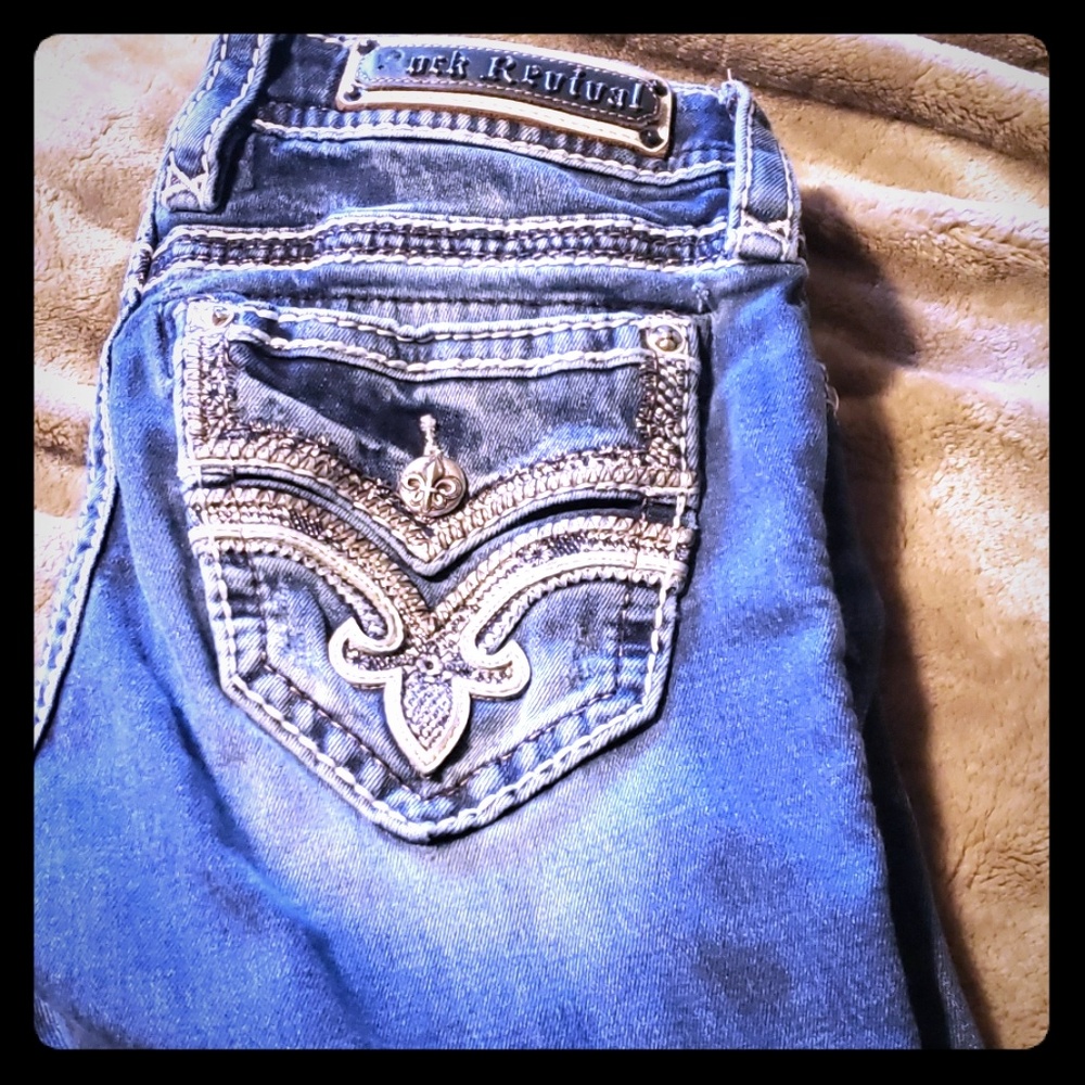 Rock revival jeans